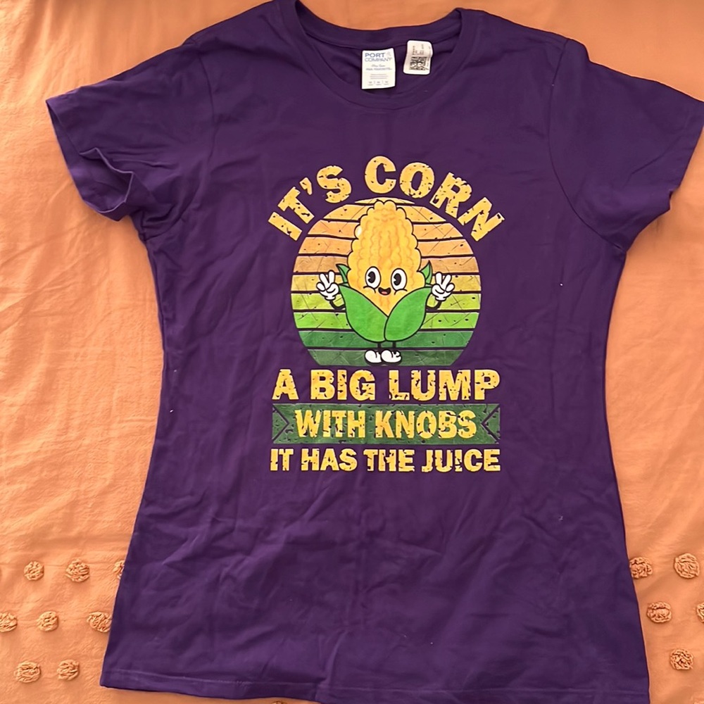 It’s corn shirt!